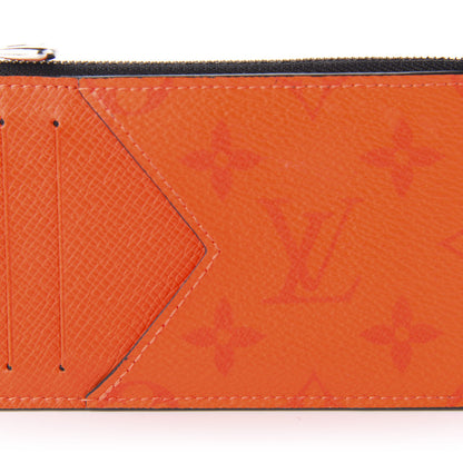 Louis Vuitton Taigarama Coin Card Holder Orange 7 of 7