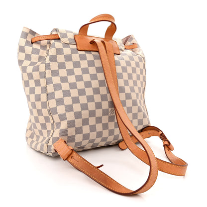 Louis Vuitton Damier Azur Sperone Backpack 3 of 17