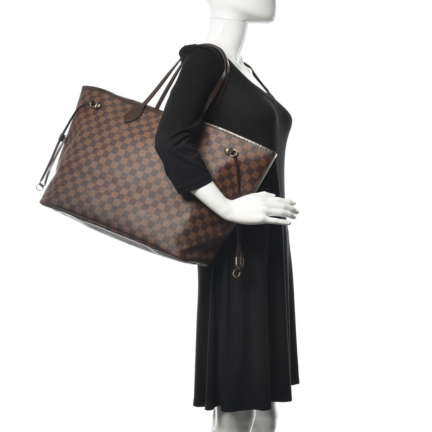 Louis Vuitton Damier Ebene Neverfull GM 2 of 13