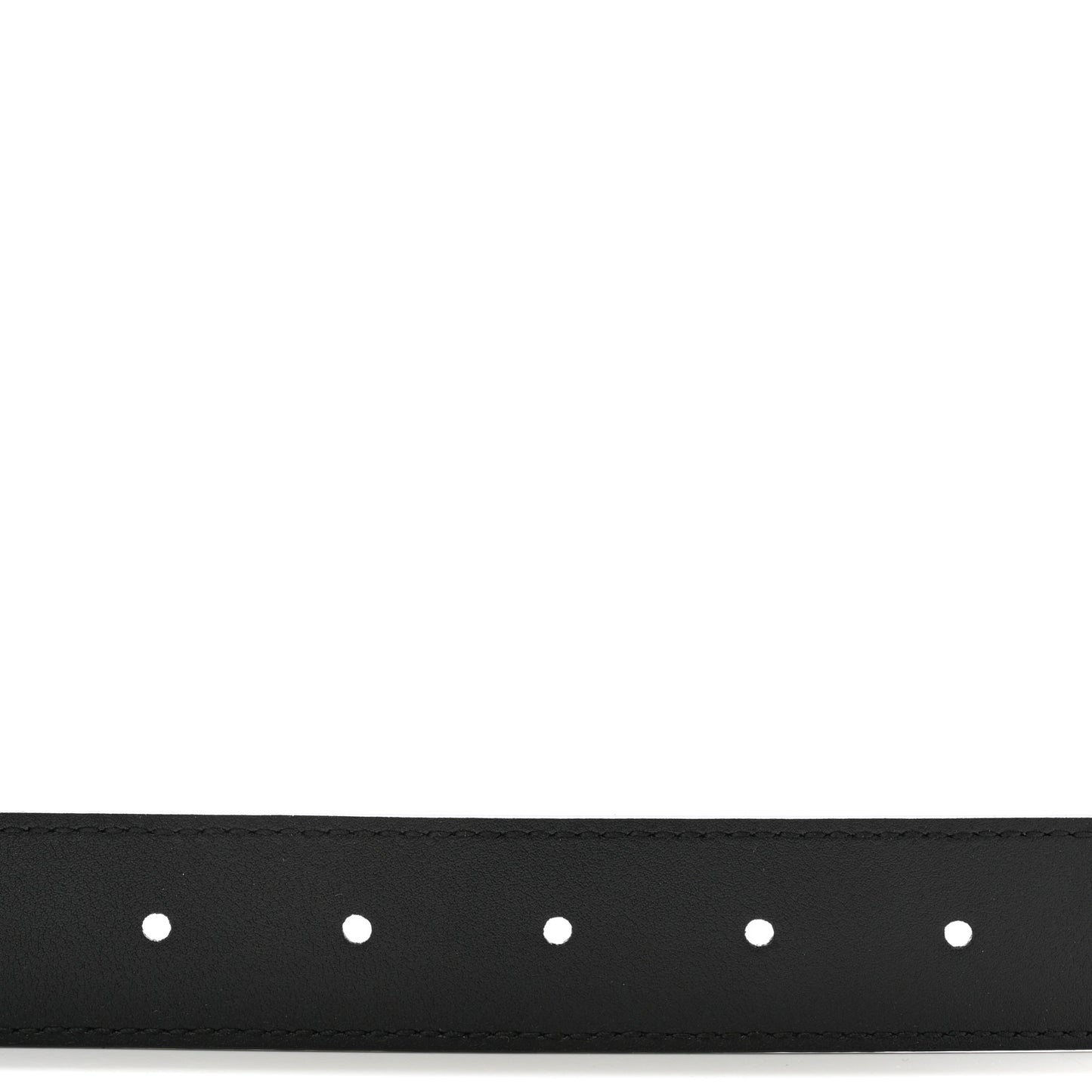 Plutone Calfskin Double G 30mm Belt 80 32 Black