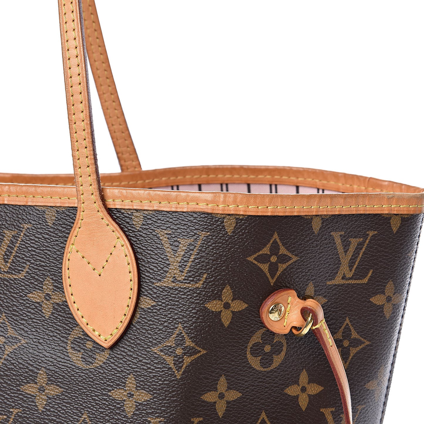 Monogram Neo Neverfull MM Rose Ballerine