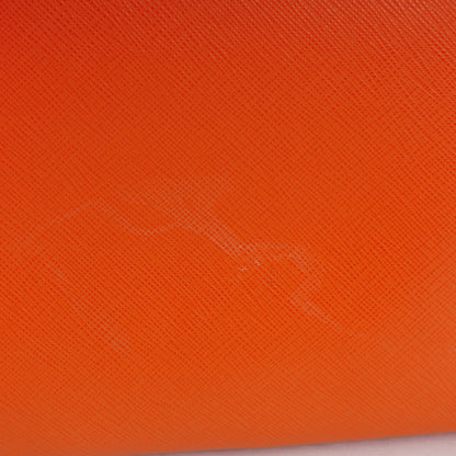 Prada Saffiano Medium Galleria Double Zip Tote Papaya 10 of 10