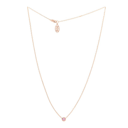 Cartier 18K Pink Gold Pink Sapphire D'Amour Pendant Necklace 3 of 6