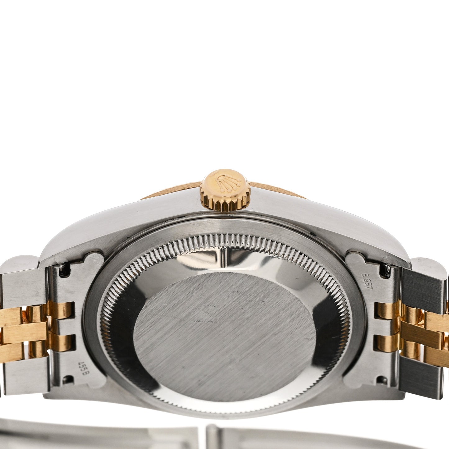 Stainless Steel 18K Yellow Gold Diamond 36mm Oyster Perpetual Datejust Watch Champagne 16233