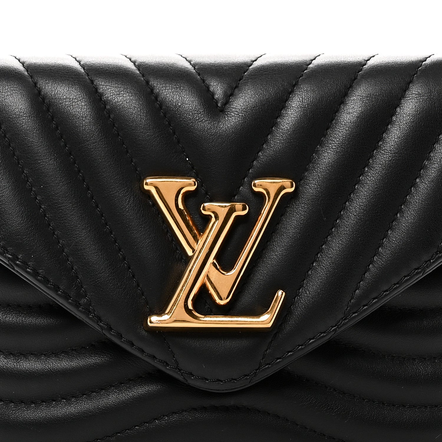 Louis Vuitton Calfskin New Wave Multi Pochette Black 1883930 Louis Vuitton Calfskin New Wave Multi Pochette Black 1883930