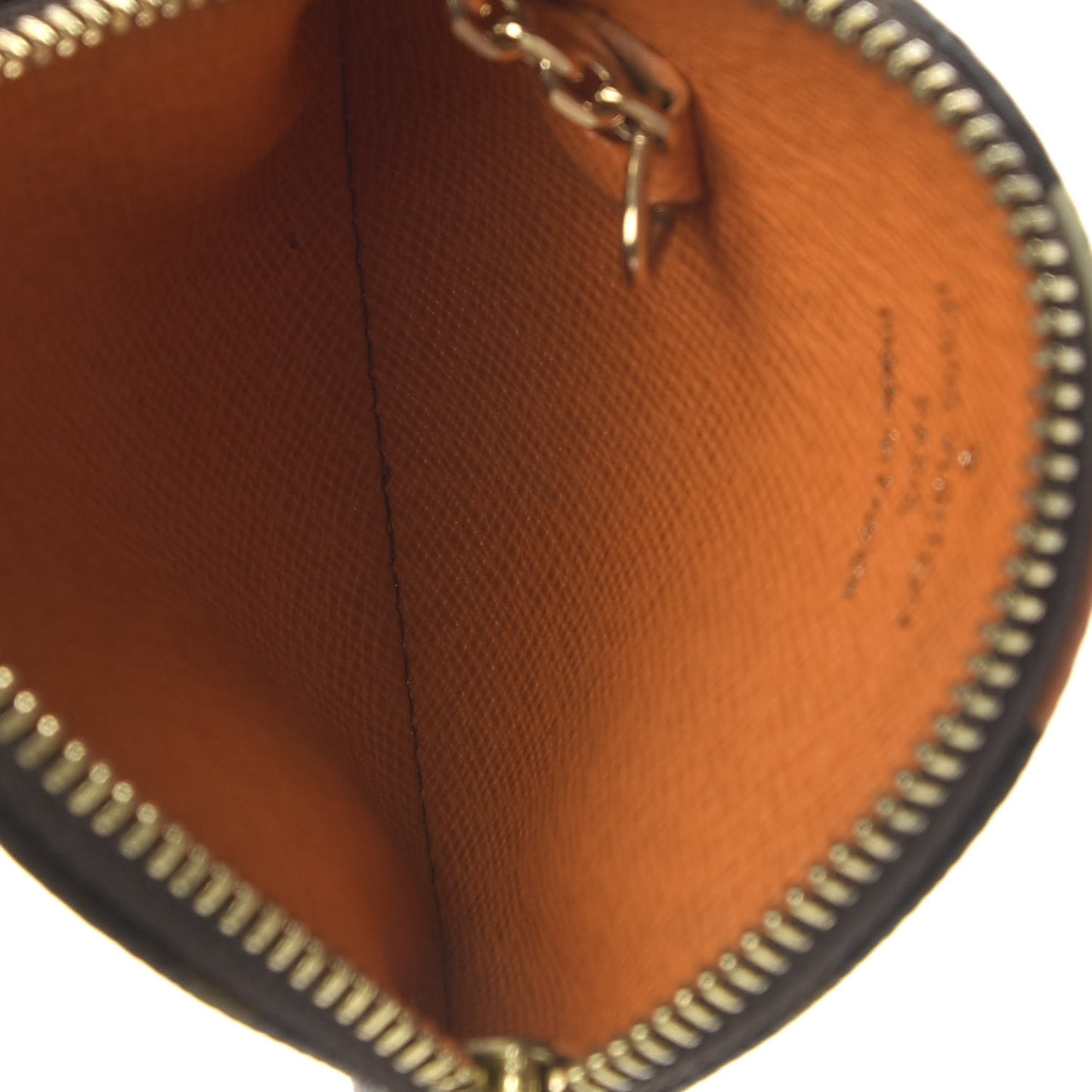 Monogram Groom Round Coin Purse