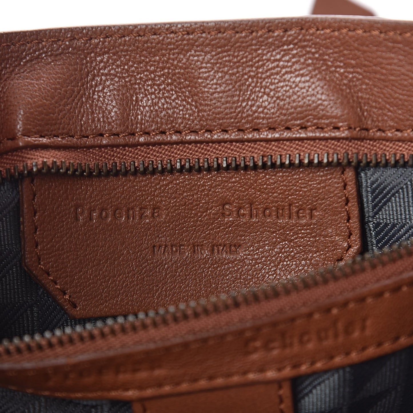 Lambskin Medium PS1 Satchel Saddle