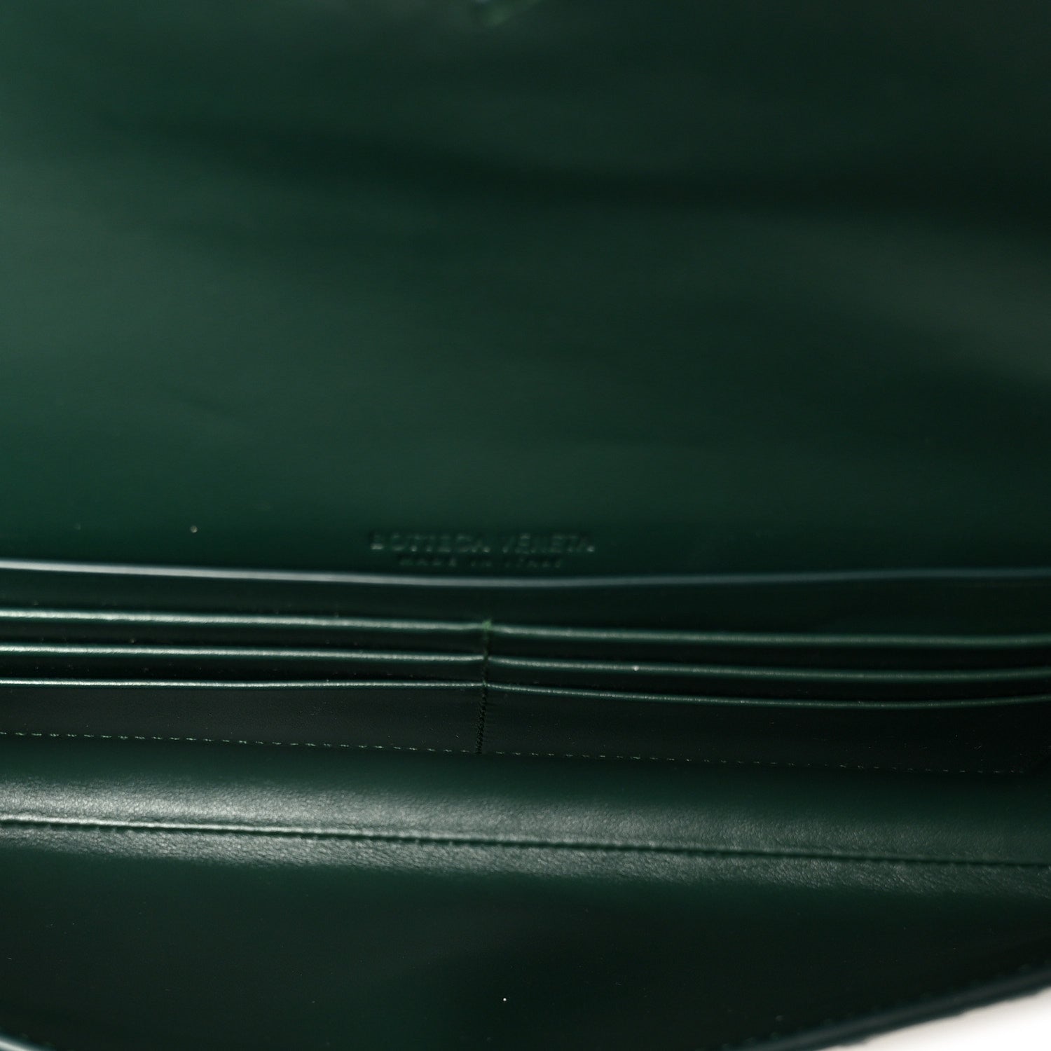 Bottega Veneta Nappa Intrecciato Long Andiamo Top Handle Clutch Emerald Green 5 of 9