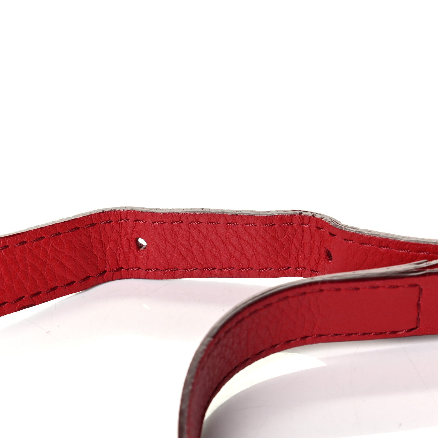 Chloe Calfskin Mini Marcie Round Crossbody Bag Red 5 of 7