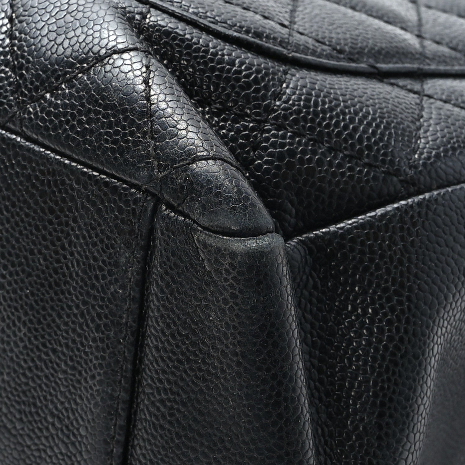 Chanel Caviar Quilted Grand Shopping Tote GST Black 11 of 11