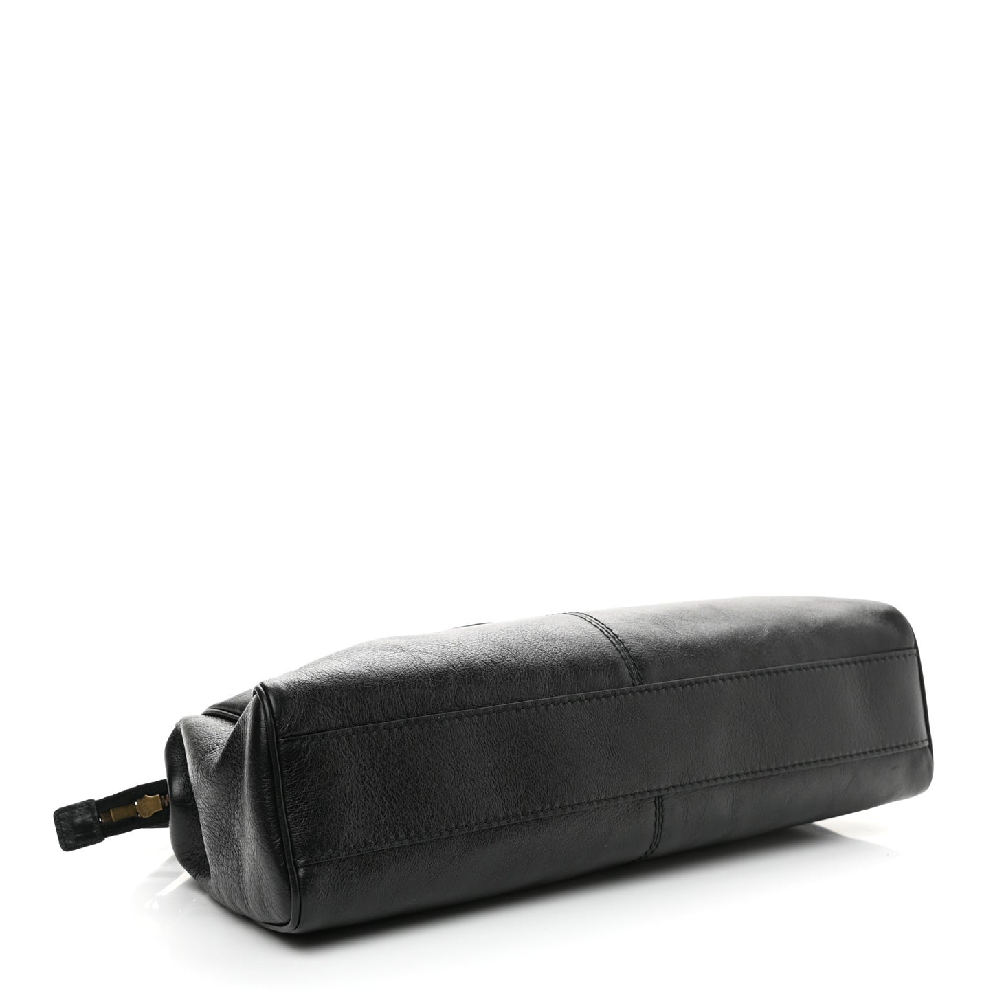 Calfskin Medium Re(Belle) Top Handle Bag Black