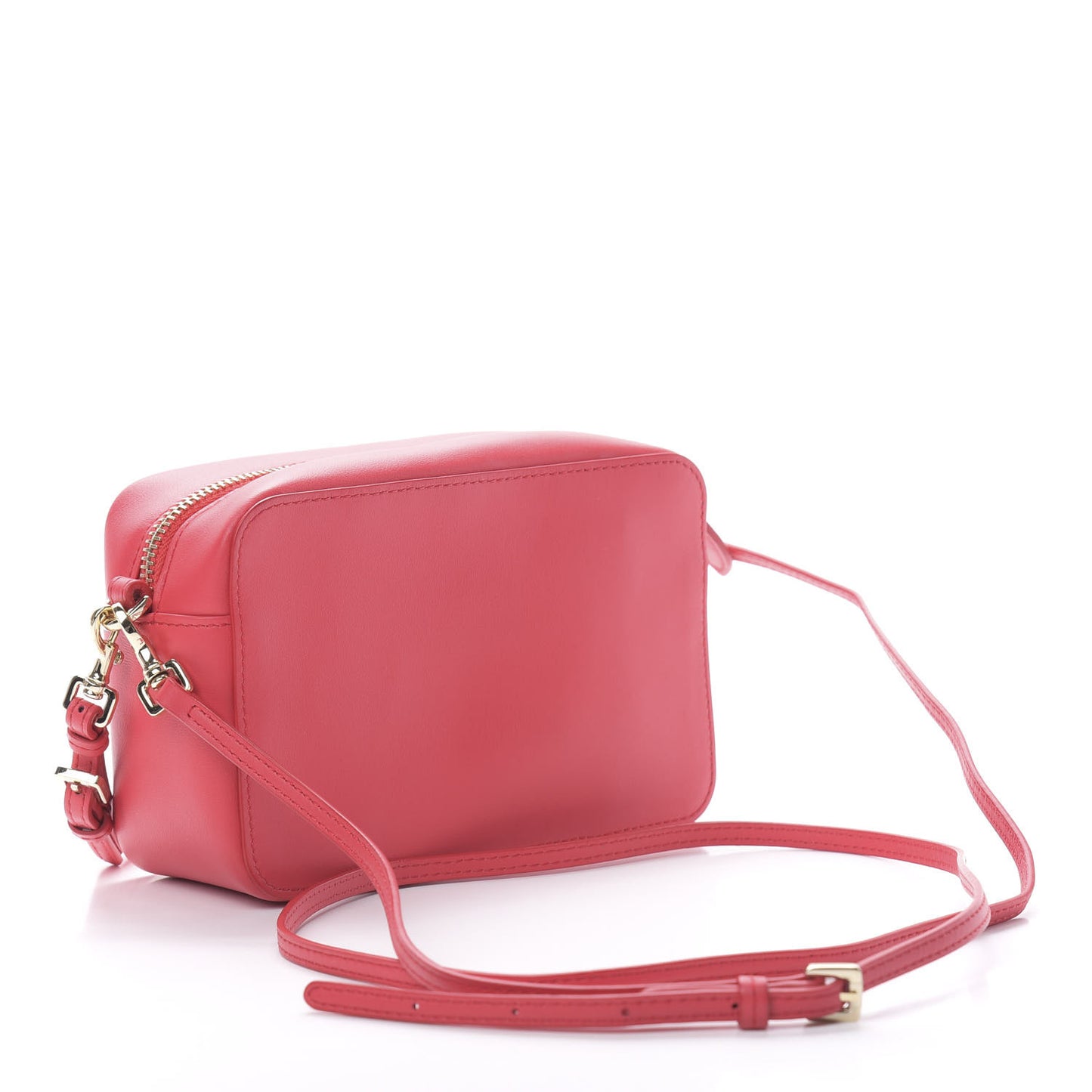 Calfskin Nappa Blossom Pochette With Strap Hibiscus