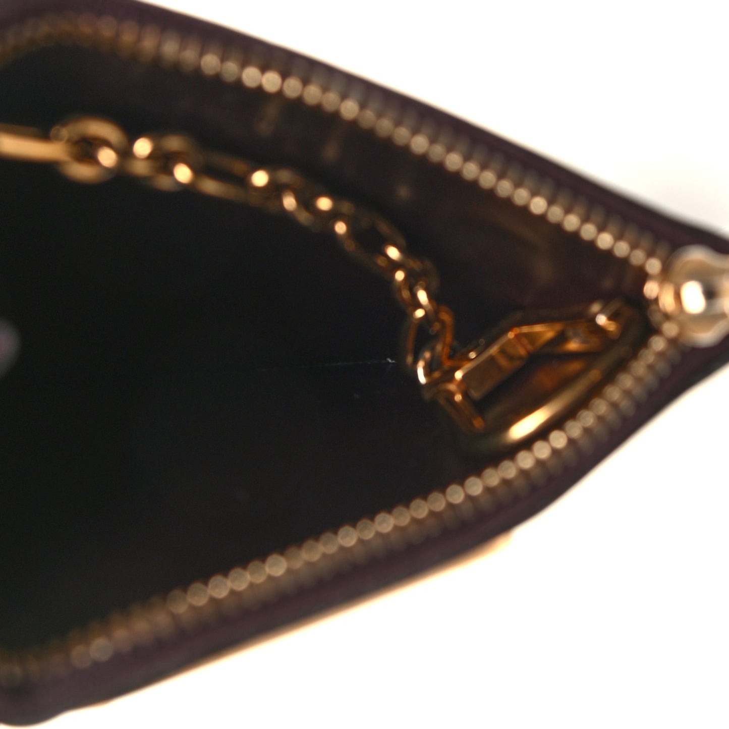 Vernis Key Pouch Amarante