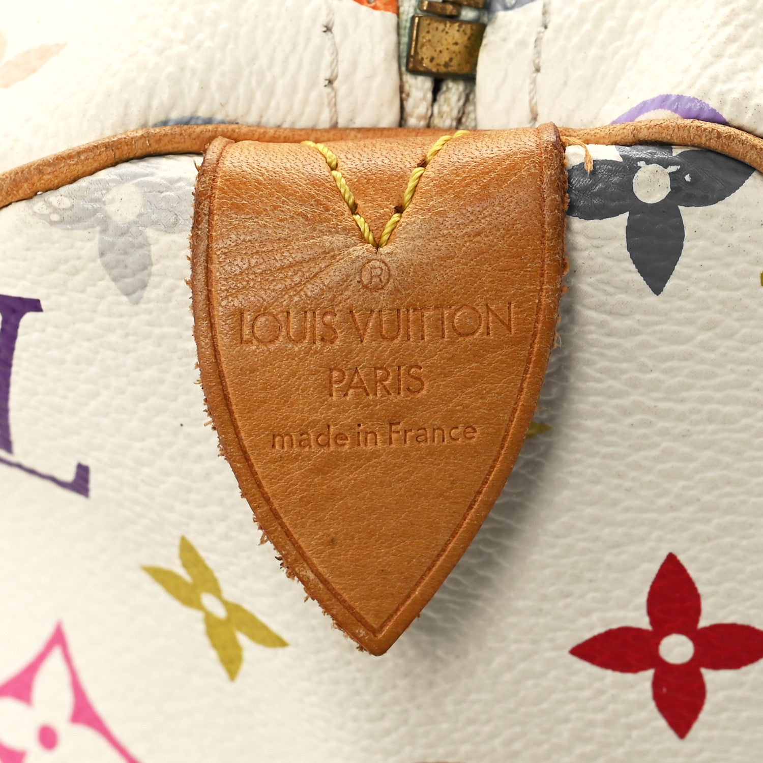 Louis Vuitton Monogram Multicolor Speedy 30 White 6 of 14