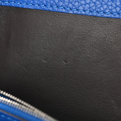 Louis Vuitton Taurillon Capucines MM Royal Blue 12 of 12