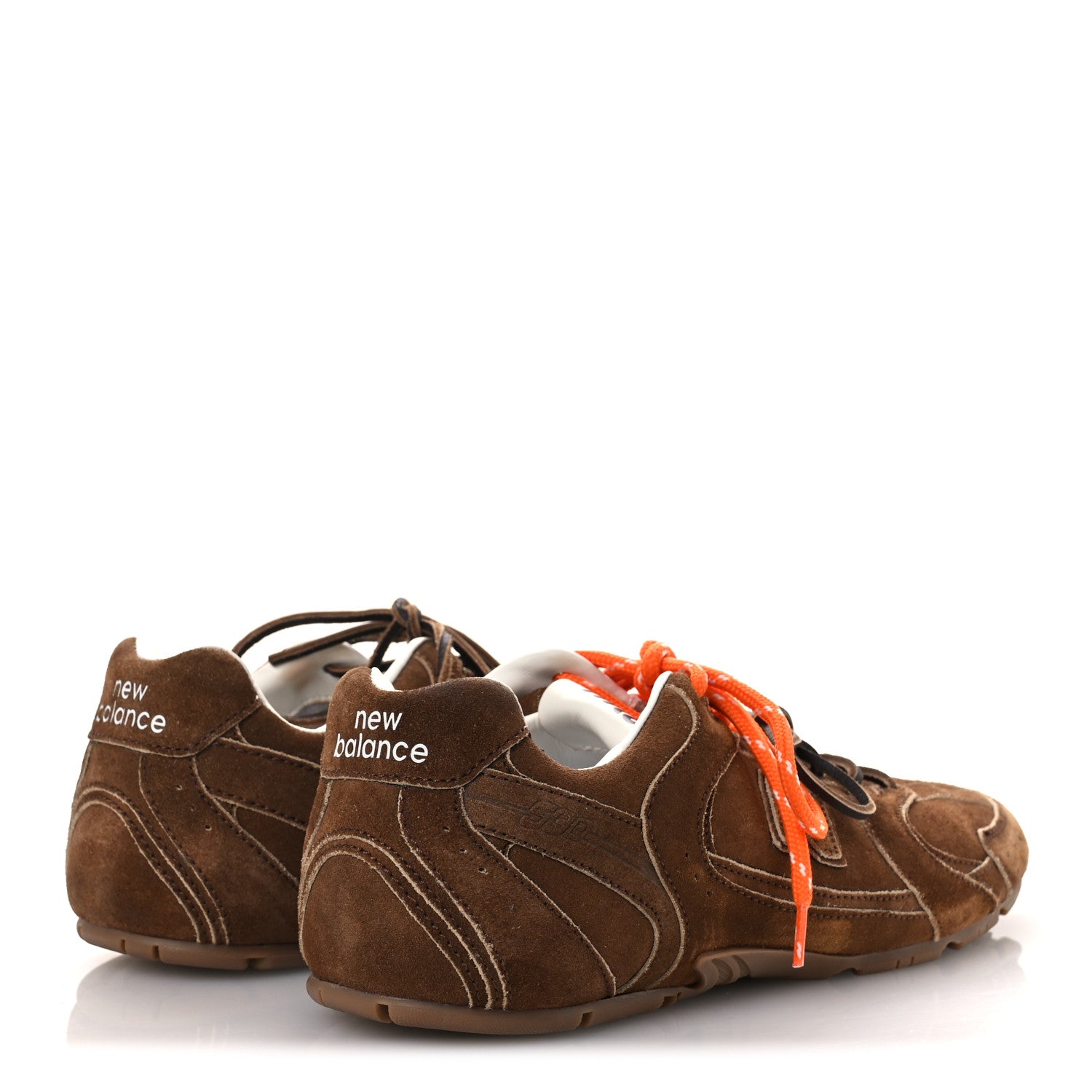 Miu Miu X NEW BALANCE Suede 530 SL Sneakers 40.5 Cinnamon 5 of 10
