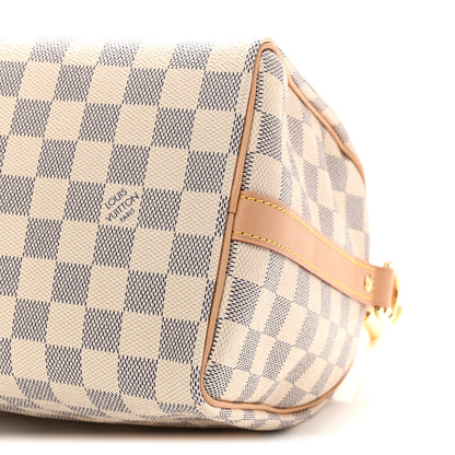 Louis Vuitton Damier Azur Speedy Bandouliere 25 10 of 10