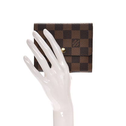 Louis Vuitton Damier Ebene Anais Wallet 2 of 9