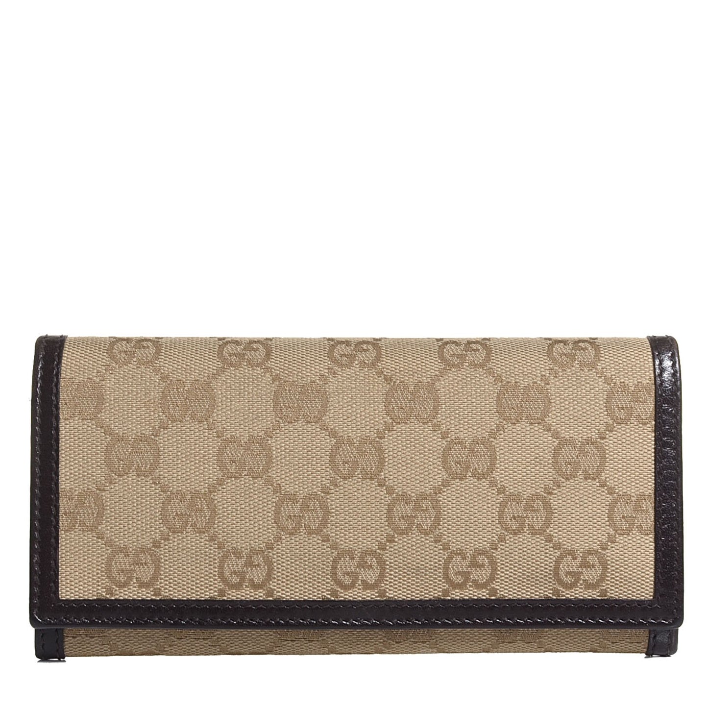 Monogram Continental Wallet Dark Brown