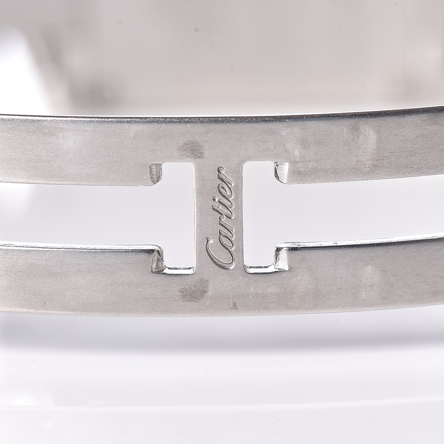 Cartier Stainless Steel Pink Mother of Pearl 20mm Tank Francaise Quartz Watch 7 of 10