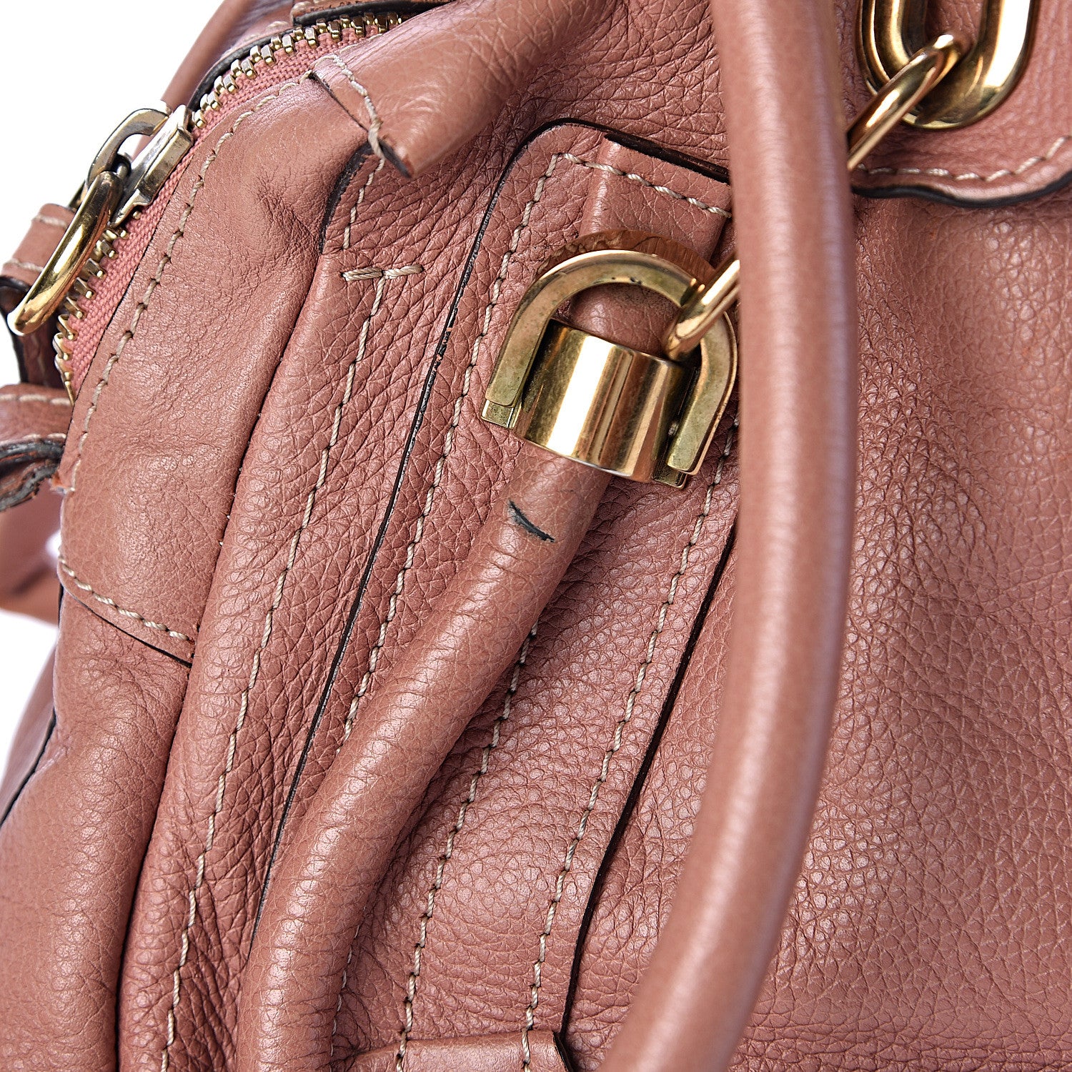 Chloe Calfskin Small Paraty Lychee 10 of 27