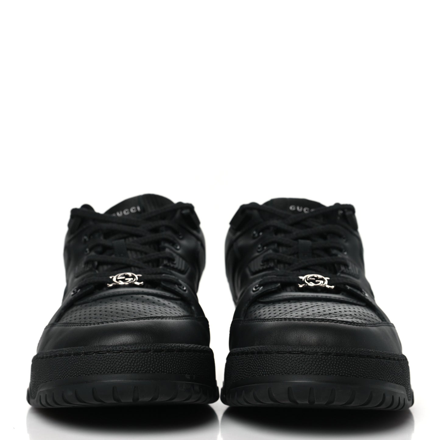 Calfskin Miro Soft Perforated Technical Jersey Knit Mens Jones Sneakers 10 Black