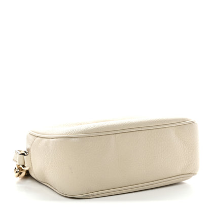 Gucci Pebbled Calfskin Small Soho Disco Bag Off White 10 of 40