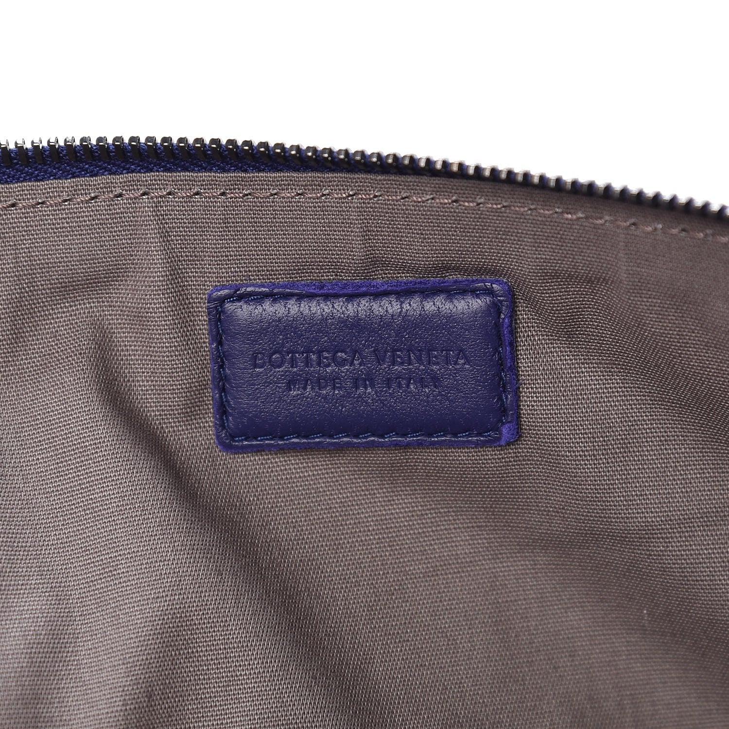 Bottega Veneta Nappa Intrecciato Large Flat Zip Biletto Pouch 6 of 9