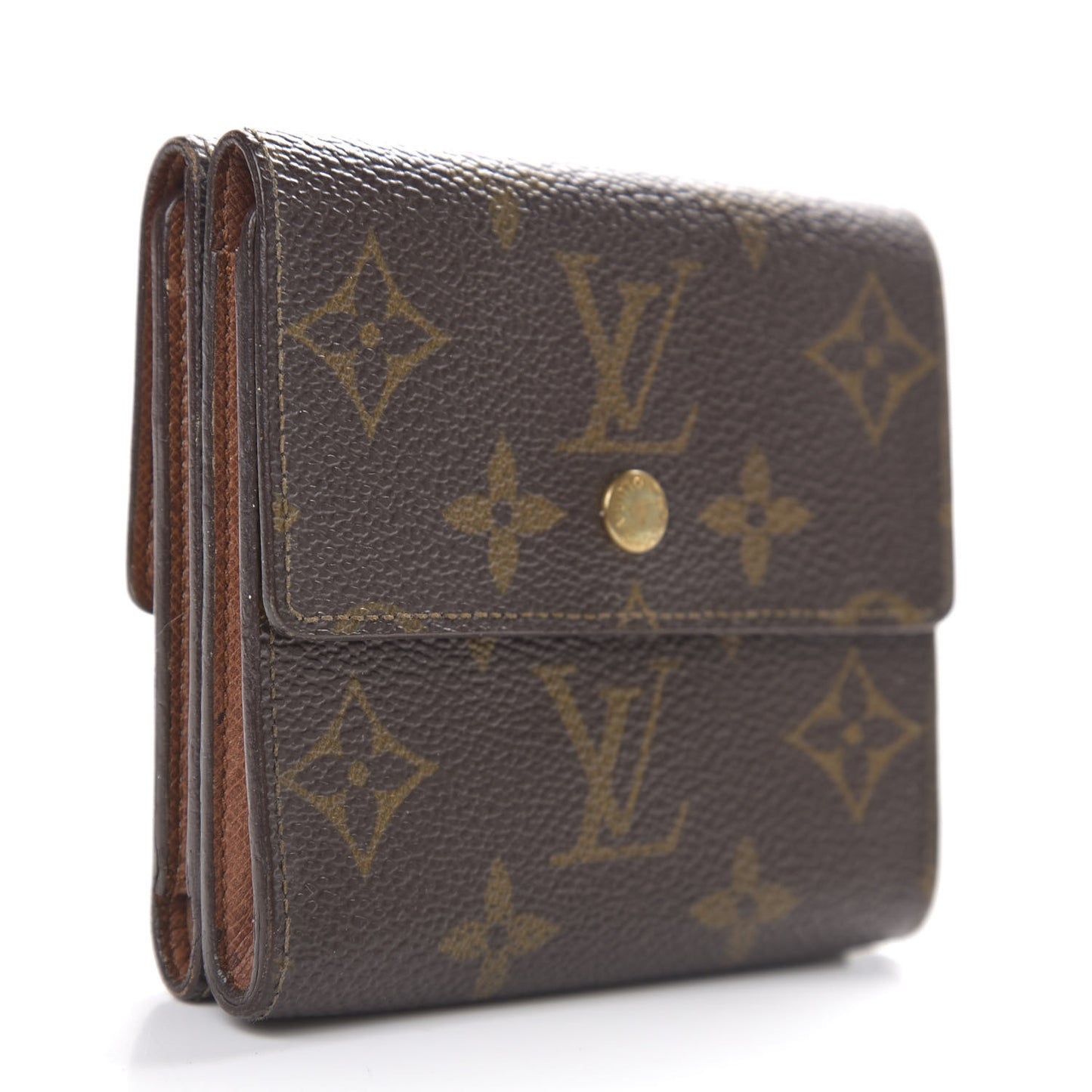 Monogram Porte-Monnaie Billets Cartes Credit Wallet