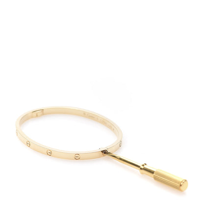 Cartier 18K Yellow Gold Small LOVE Bracelet 16 5 of 8