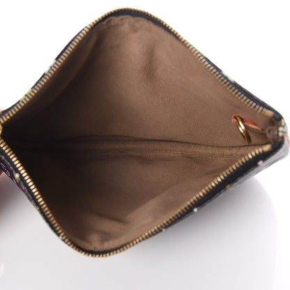 Louis Vuitton Monogram Multicolor Pochette Plate GM Black 5 of 7