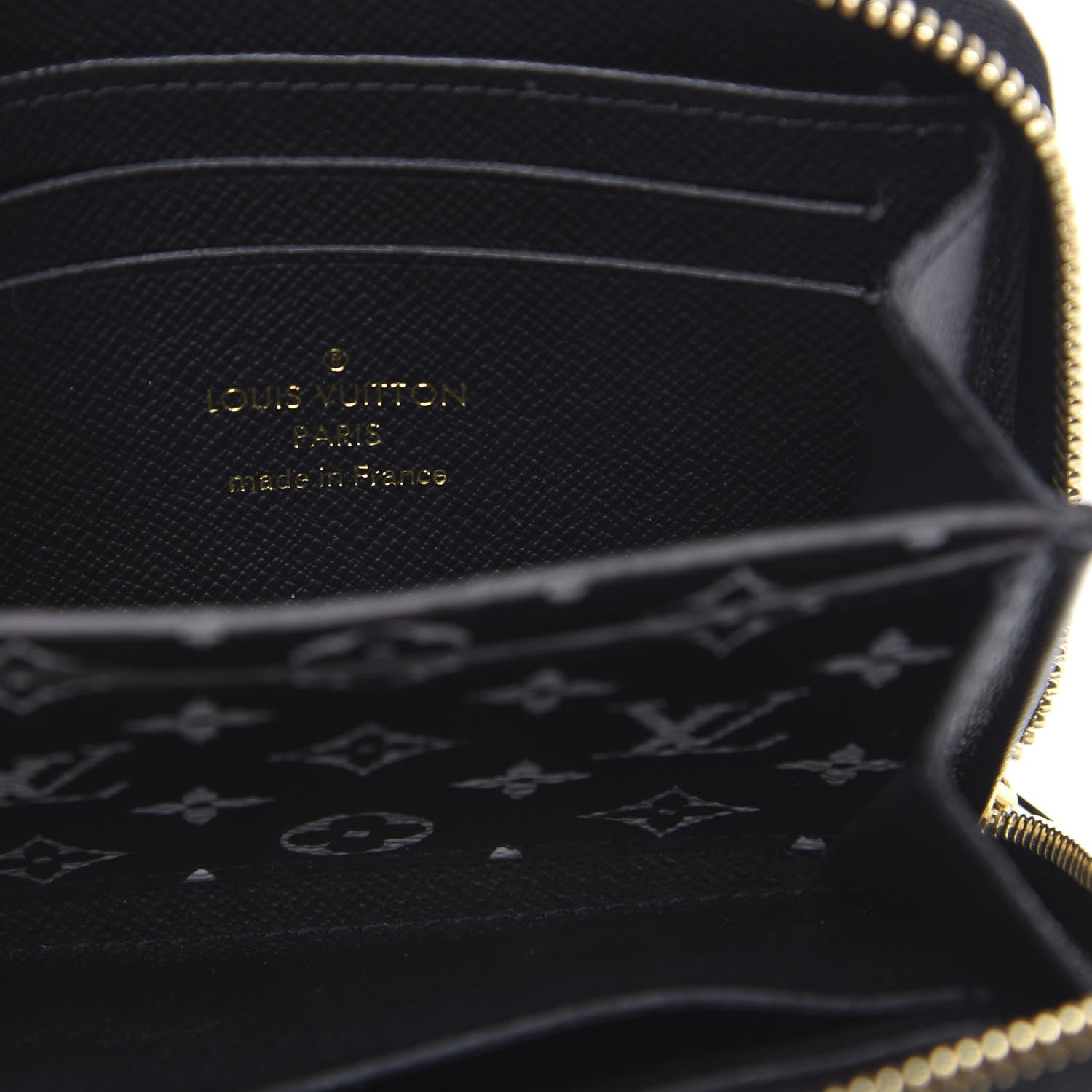 Louis Vuitton Monogram Giant Jungle Zippy Coin Purse Black 6 of 8