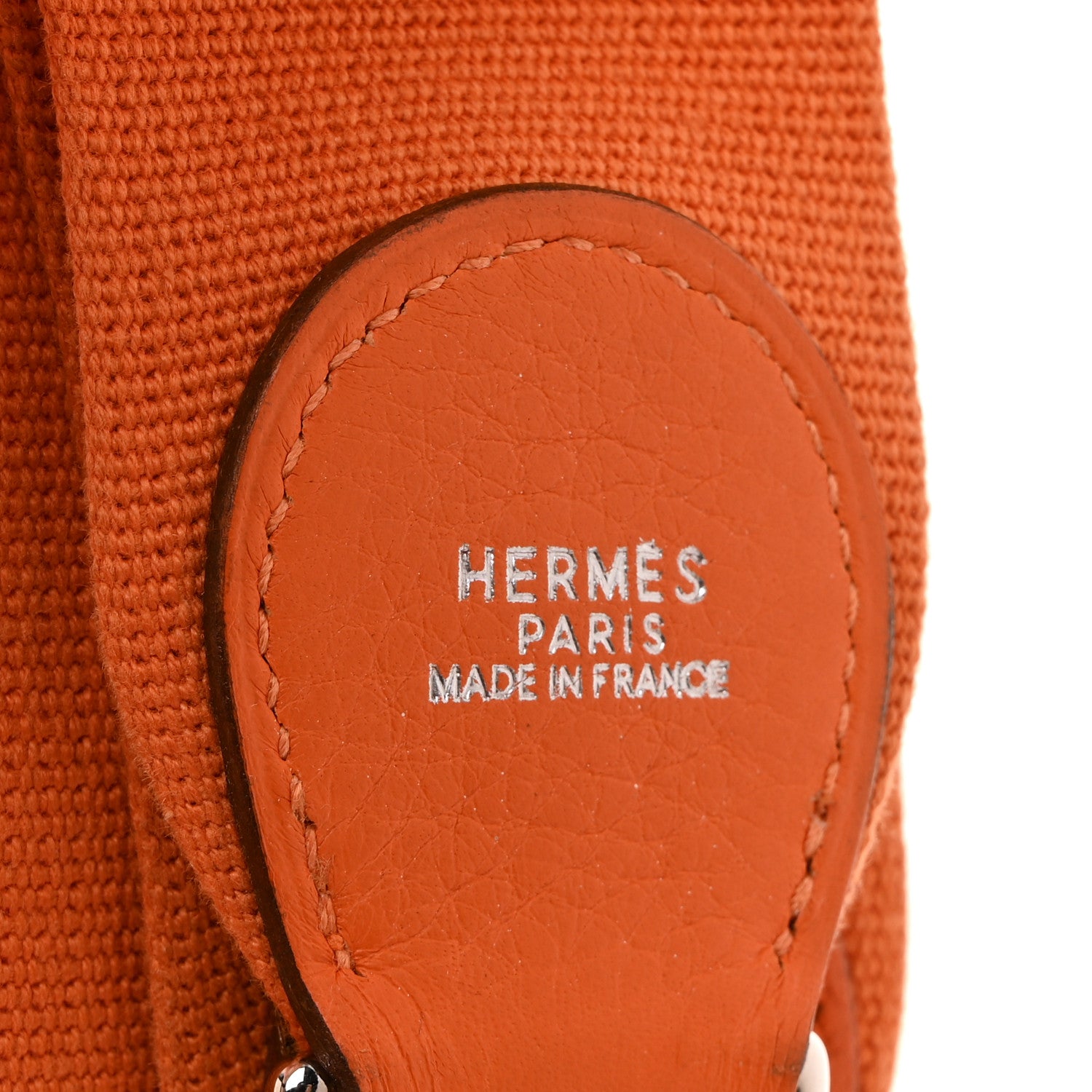 Hermes Taurillon Clemence Voyage Kelly 50 Orange 7 of 21