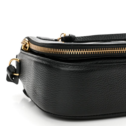 Marc Jacobs Pebbled Calfskin Recruit Nomad Crossbody Black 9 of 10