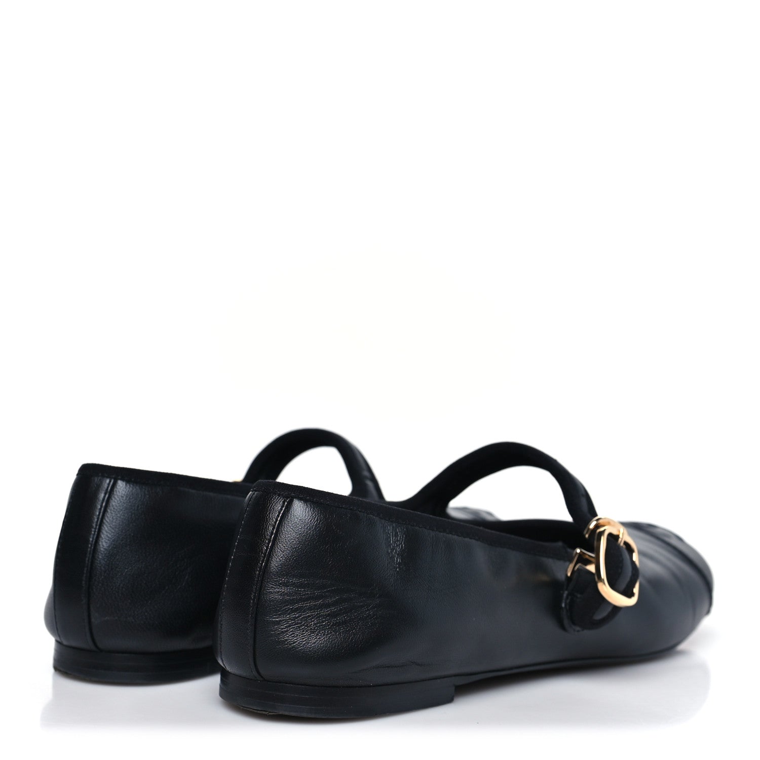 Chanel Lambskin Mary Jane Flats 39 Black 5 of 10