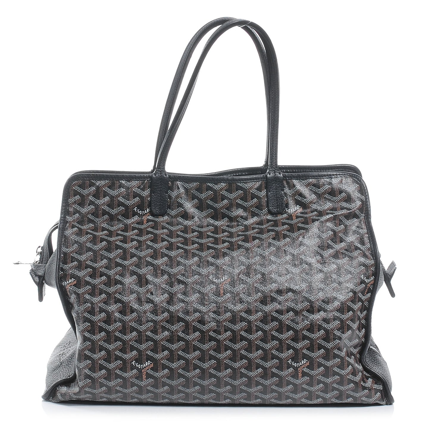 Goyardine Sac Hardy Pet Carrier PM Black