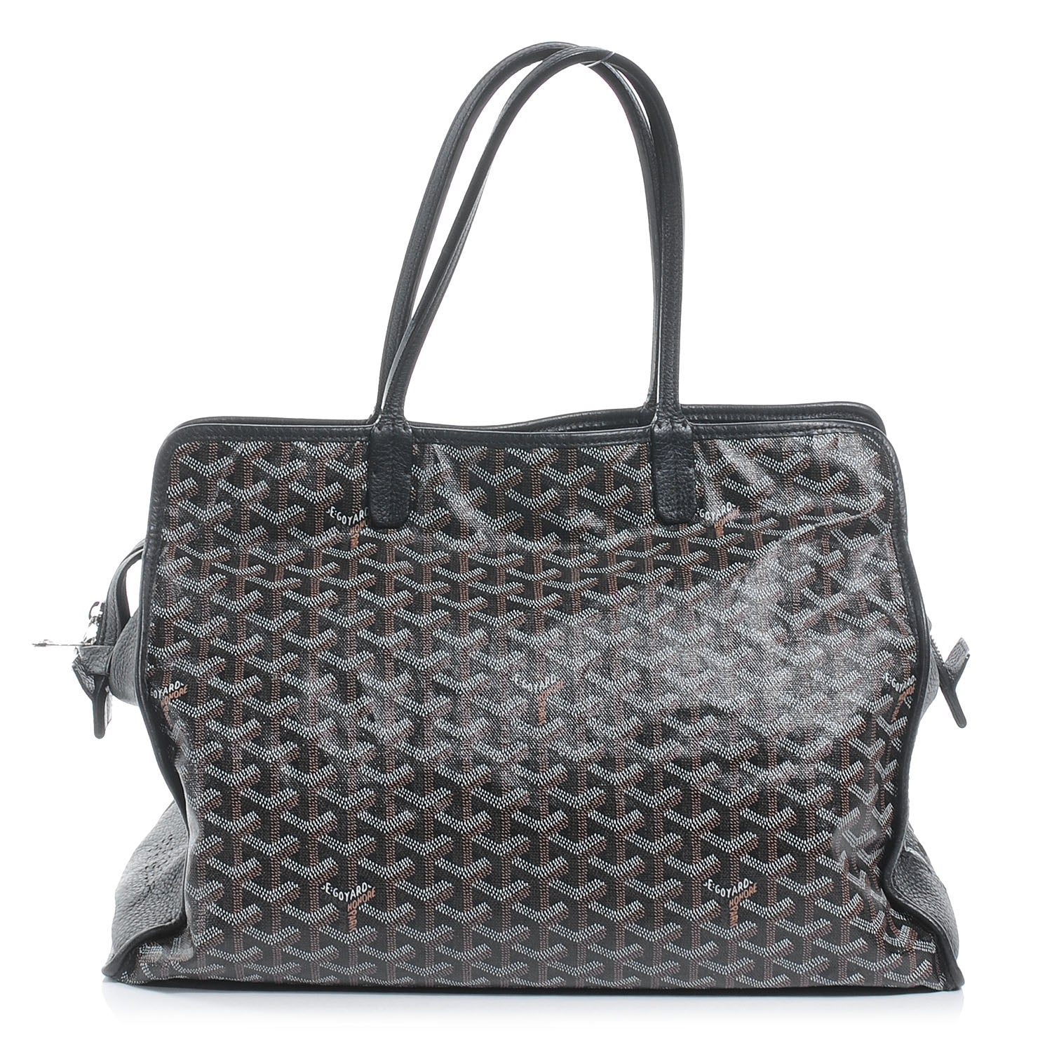 Goyard Goyardine Sac Hardy Pet Carrier PM Black 1 of 7