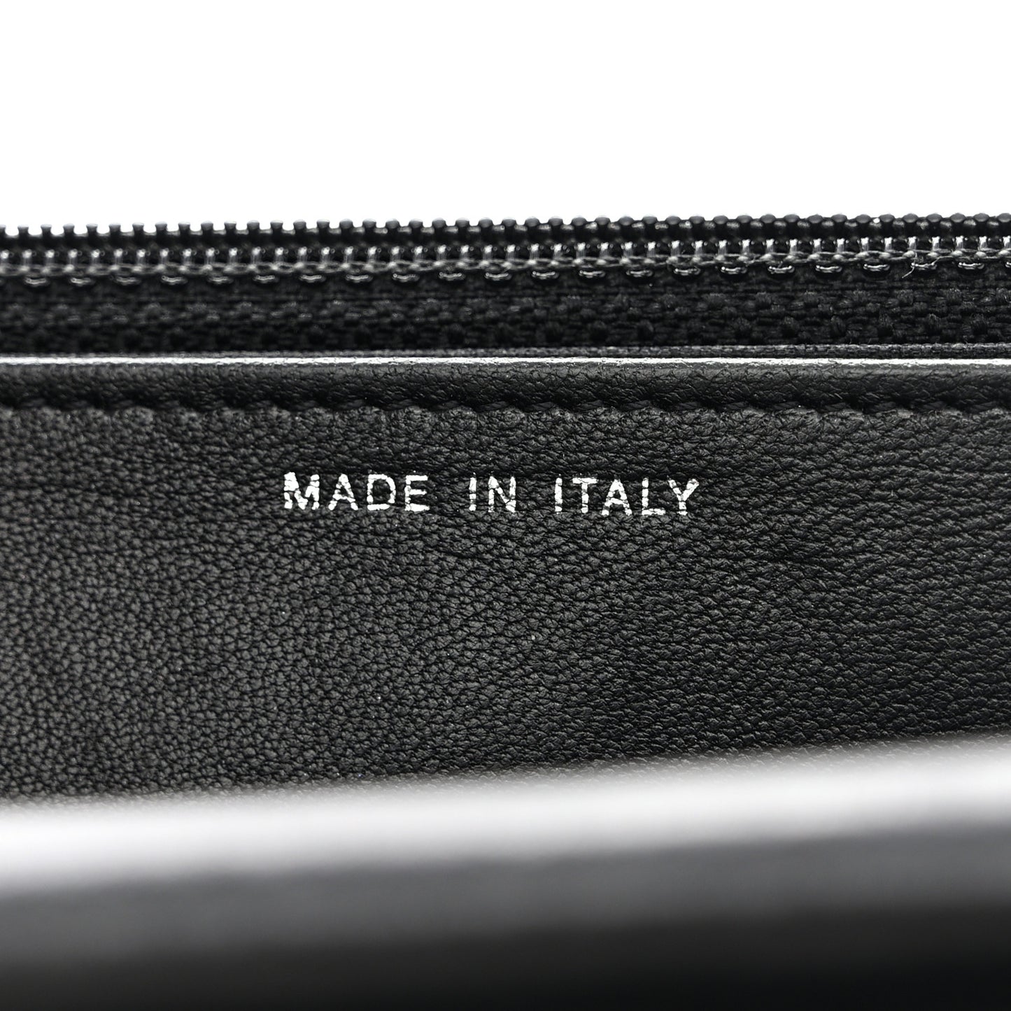 Lambskin Quilted Boy Wallet On Chain WOC Black