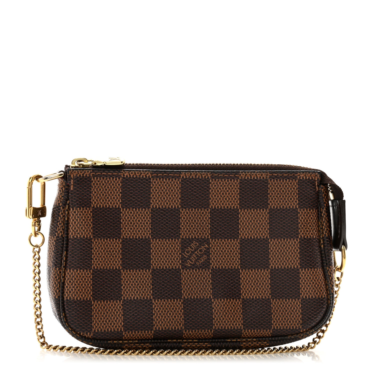 Louis Vuitton Damier Ebene Mini Pochette Accessories 1 of 10
