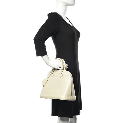 Louis Vuitton Epi Alma PM Ivory 2 of 8