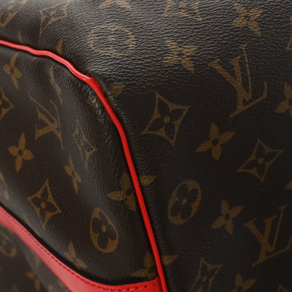 Louis Vuitton Calfskin Monogram Keepall Bandouliere 50 Coquelicot 8 of 11