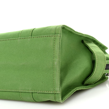 Marc Jacobs Cotton Canvas Medium The Traveler Tote Bag Aloe 10 of 10