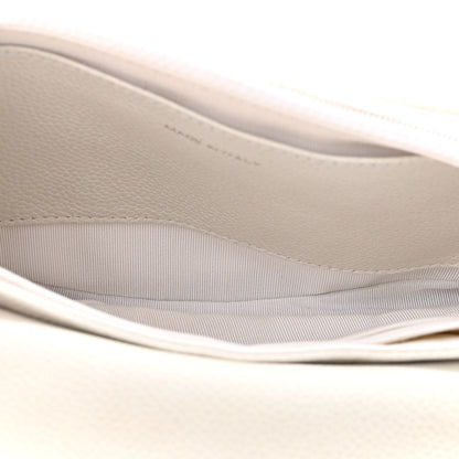 Chanel Caviar Half Moon Wallet On Chain WOC White 5 of 10