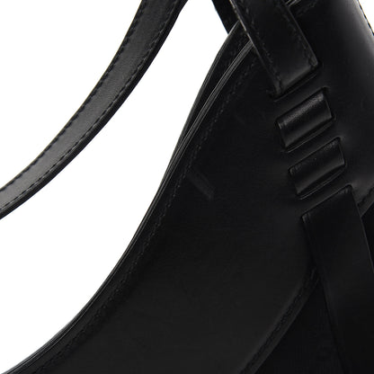 Gucci Denim Monogram Half Moon Hobo Black 9 of 12