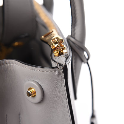 Prada Saffiano City Calf Small Esplanade Tote Nube 14 of 14