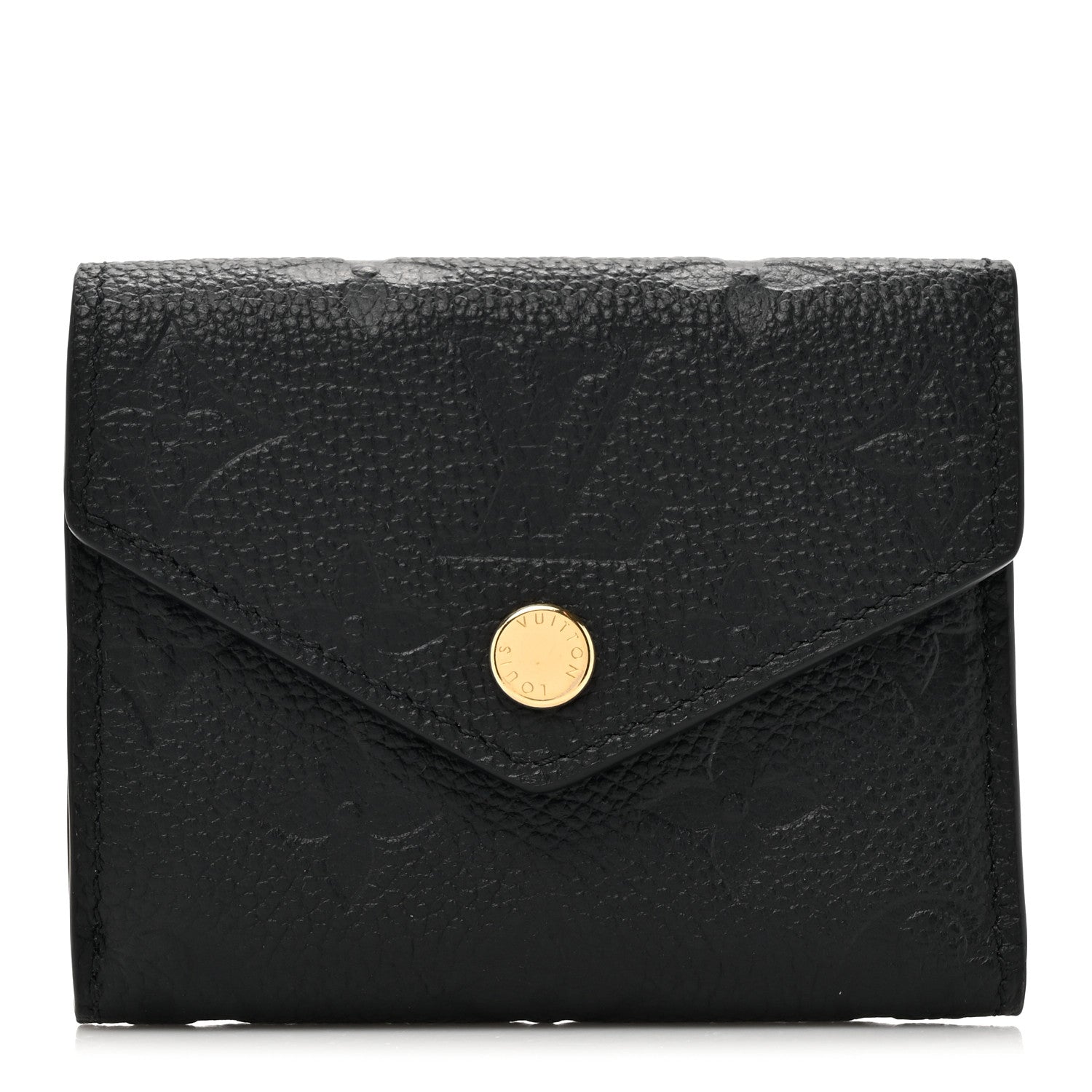 Louis Vuitton Empreinte Zoe Wallet Black 1 of 9