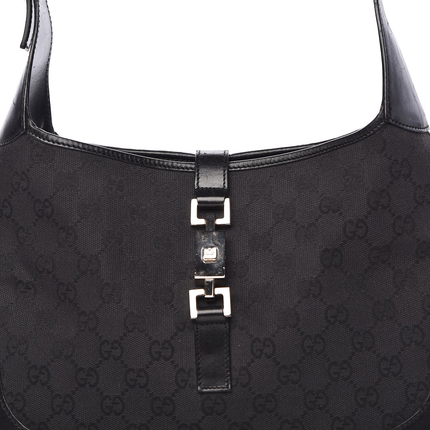 Monogram Jackie O Hobo Black