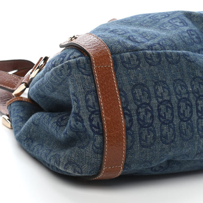 Gucci Denim GG Medium Abbey Shoulder Bag Blue 8 of 9
