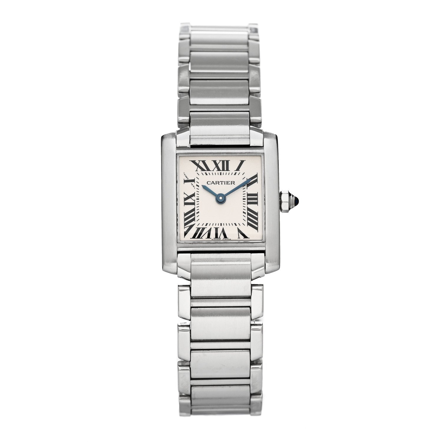 Cartier Stainless Steel 20mm Tank Francaise Quartz Watch 1 of 4
