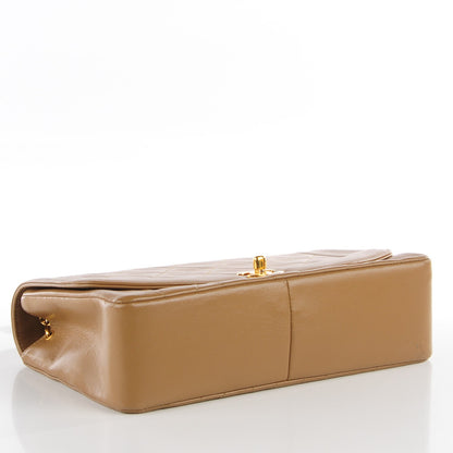 Chanel Lambskin Quilted Medium Single Flap Beige 4 of 9
